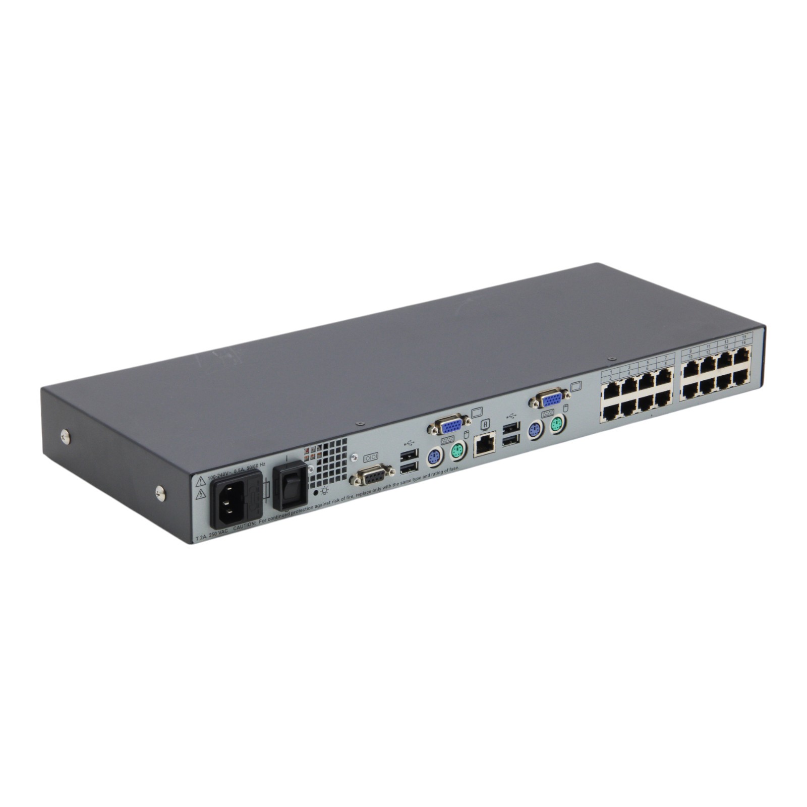 HP AF617A 513736-001 16-Port KVM Managed Console Switch