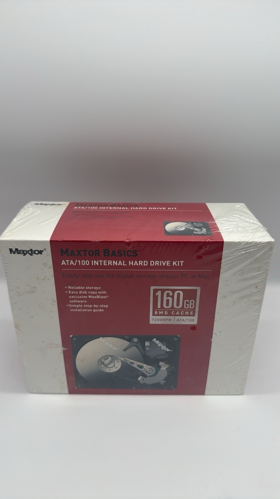 Maxtor Basics 160GB SATA II/300 Internal Hard Drive Kit New