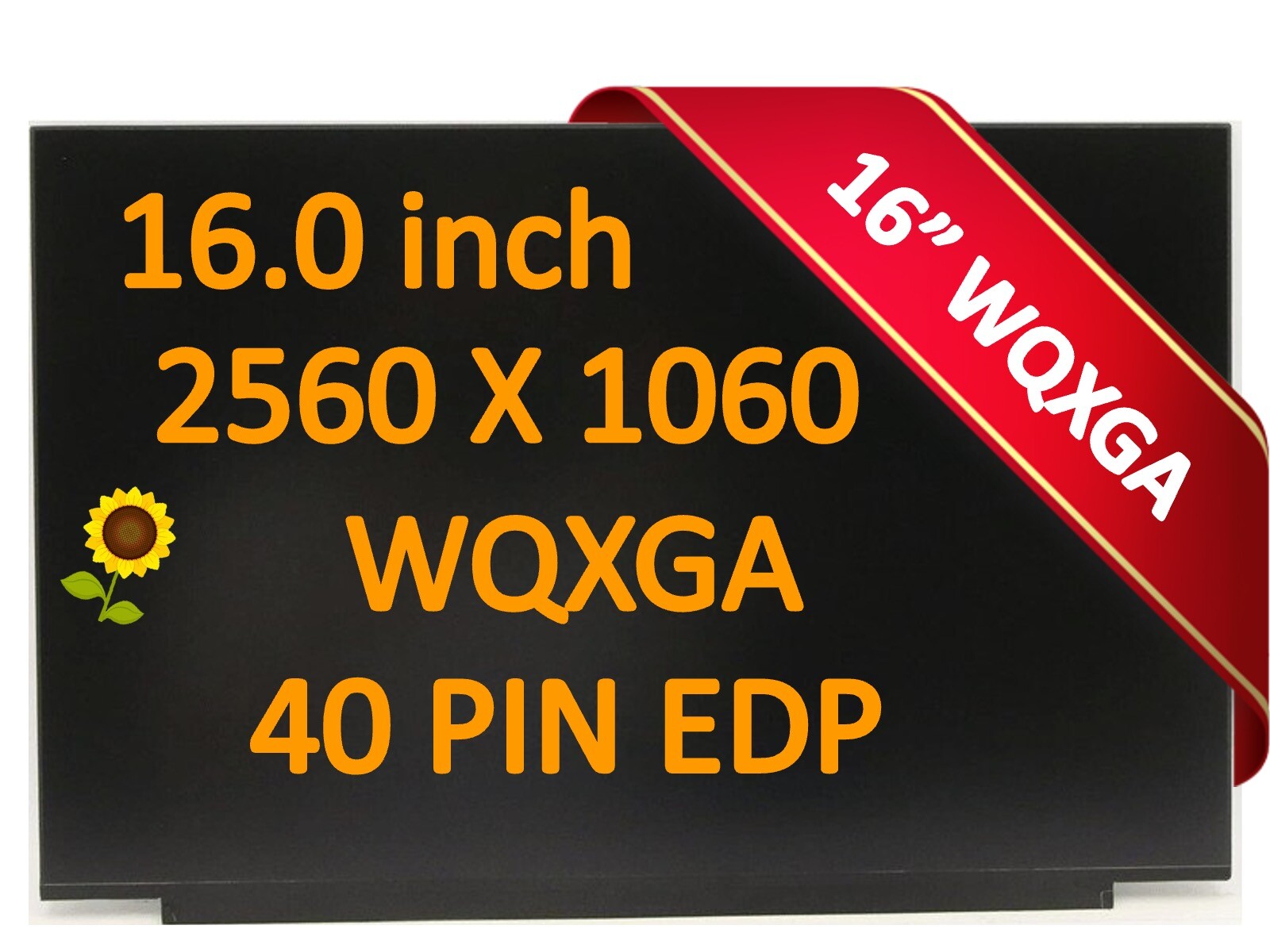 0YF3DG YF3DG LCD Screen 16" WQXGA 165Hz For Dell G16 G7630-9343GRY-PUS New