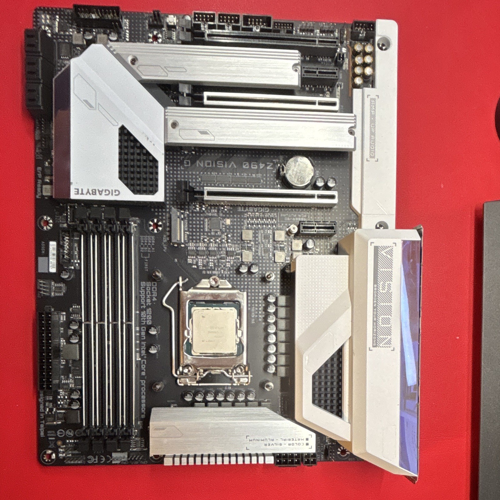GIGABYTE Z490 VISION G ATX LGA1200 w/ Intel Core i9-10850k 3.60GHz