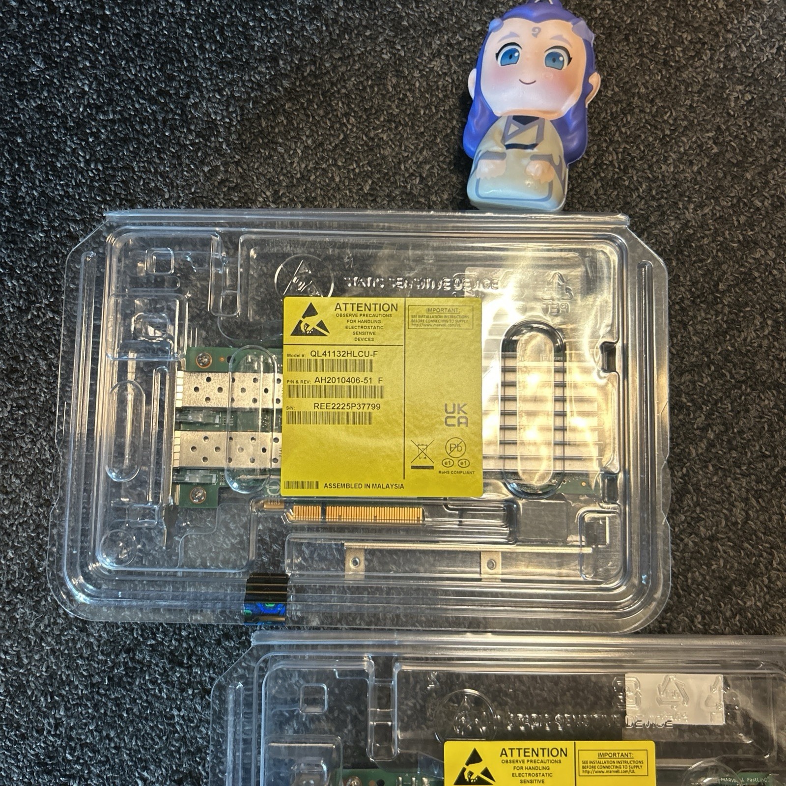 Q-Logic Marvell QL41132HLCU-F 10GbE Dual Port RJ-45 CNA Adapter