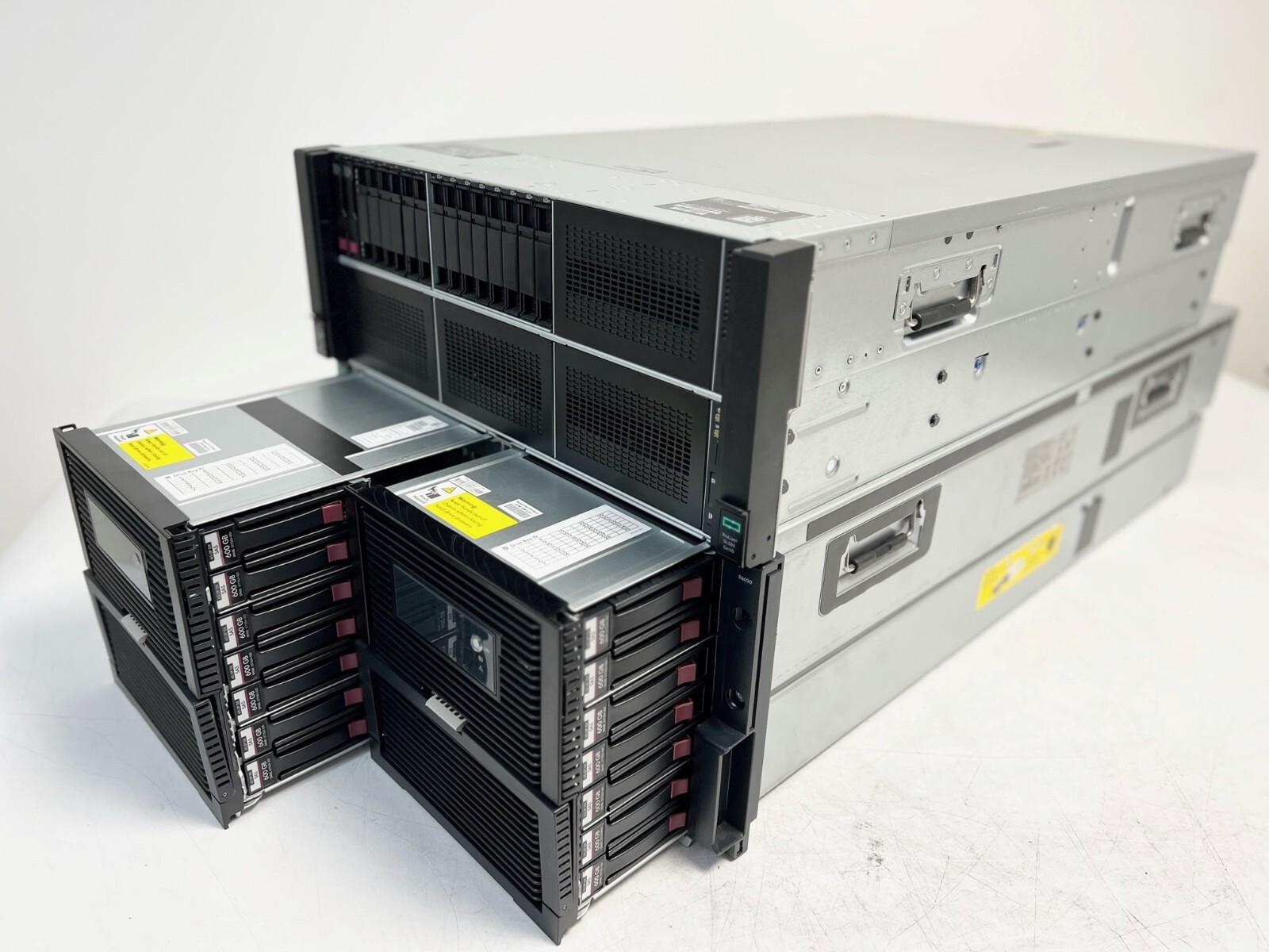 HPE DL580 Gen10 & D6020 | 32 Core | 3TB RAM | 840TB DAS Backup Storage Solution