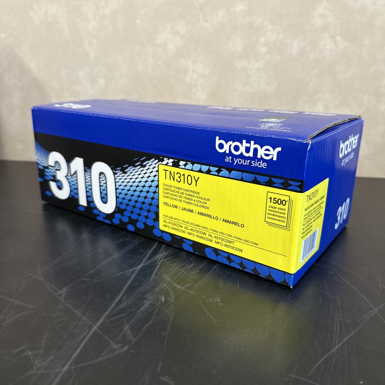 Genuine Brother TN310Y Yellow Toner Cartridge - New Sealed