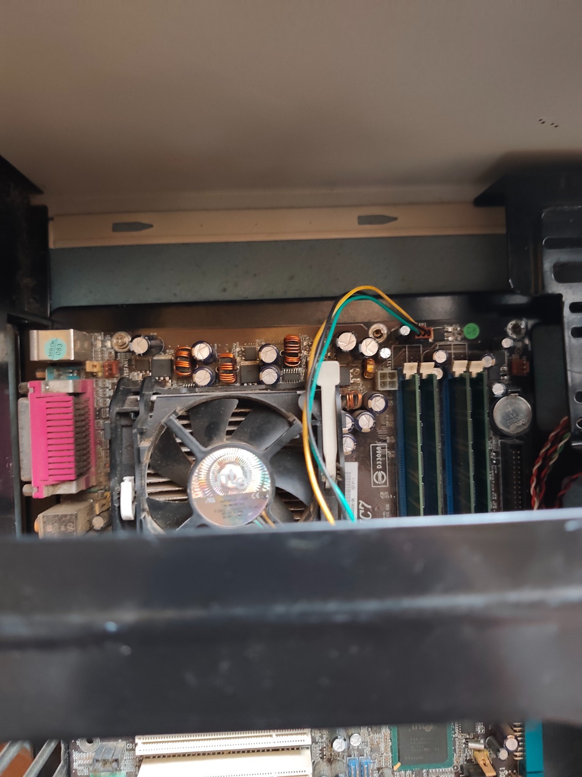 Abit motherboard with a vintage case