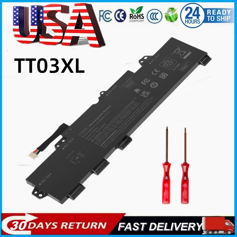✅LOT 1-20x TT03XL Battery For HP Elitebook 755 850 G5 ZBook 15U G5 G6 933322-855
