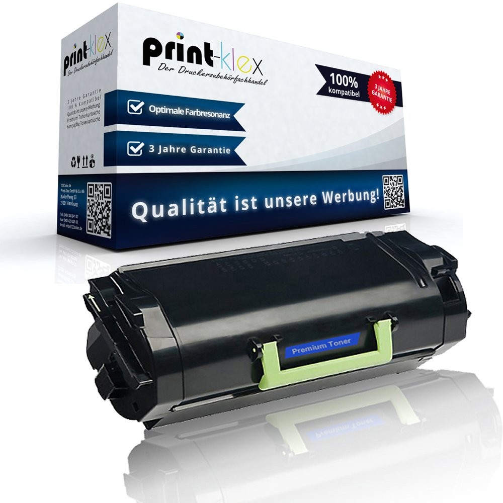 Print-Klex Toner Cartridge Compatible with Lexmark M5100 Series M5155 M5163