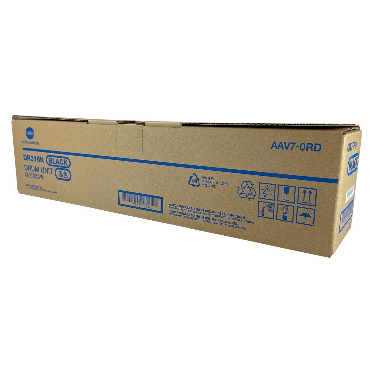 OEM Konica Minolta AAV70RD, DR316K Black Drum/Drum Kit