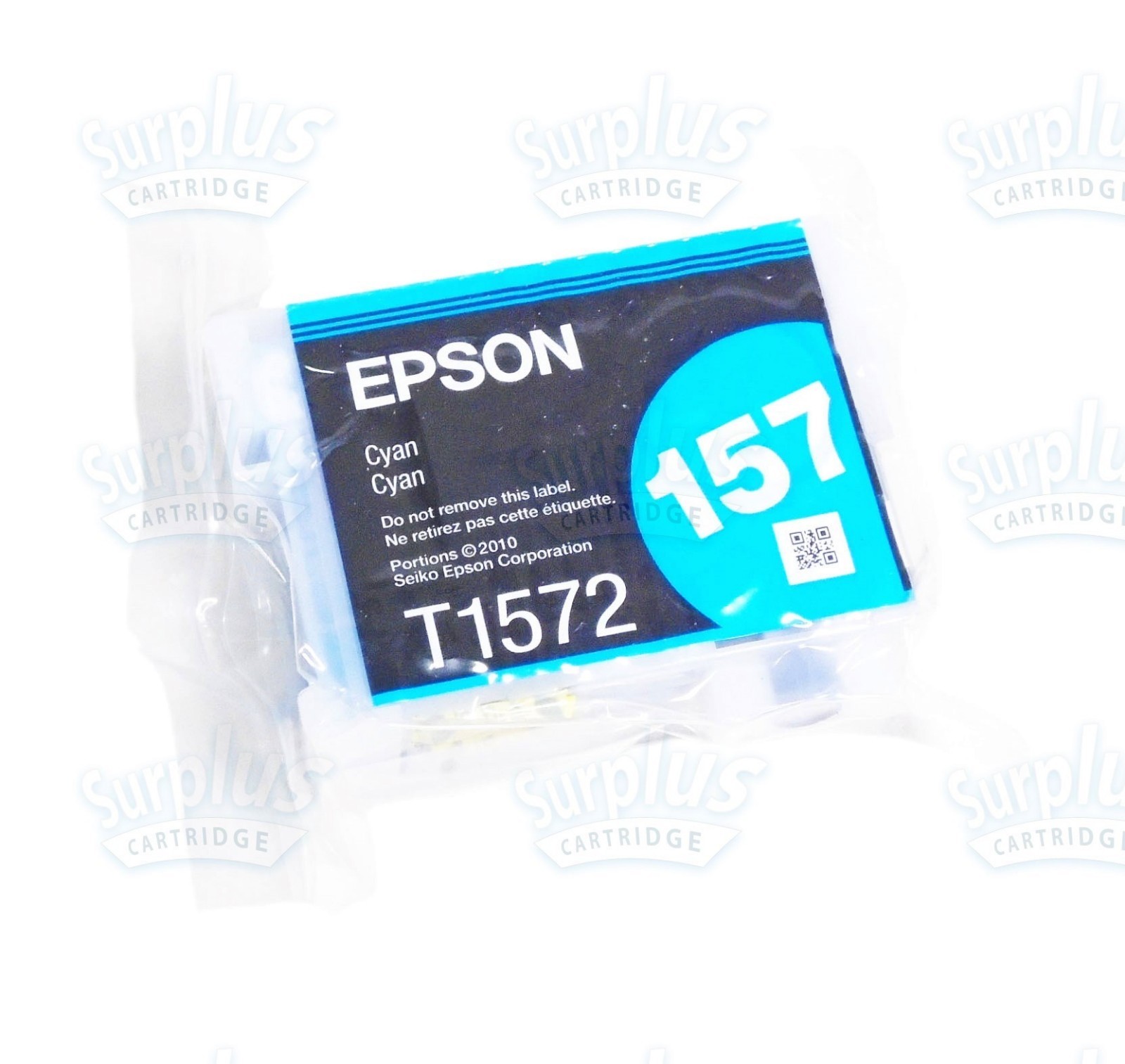 Genuine Epson 157 Cyan Ultrachrome K3 Ink T157 T1572 T157220 Stylus Photo R3000