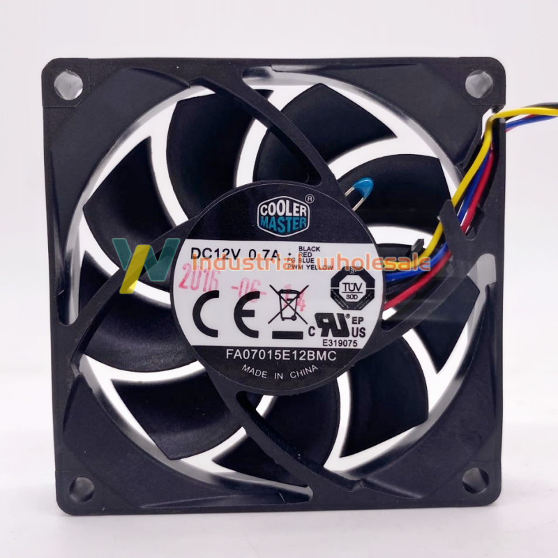 1pc new Cooler Master FA07015E12BMC 4-PIN PWM Speed Control CPU Cooling Fan