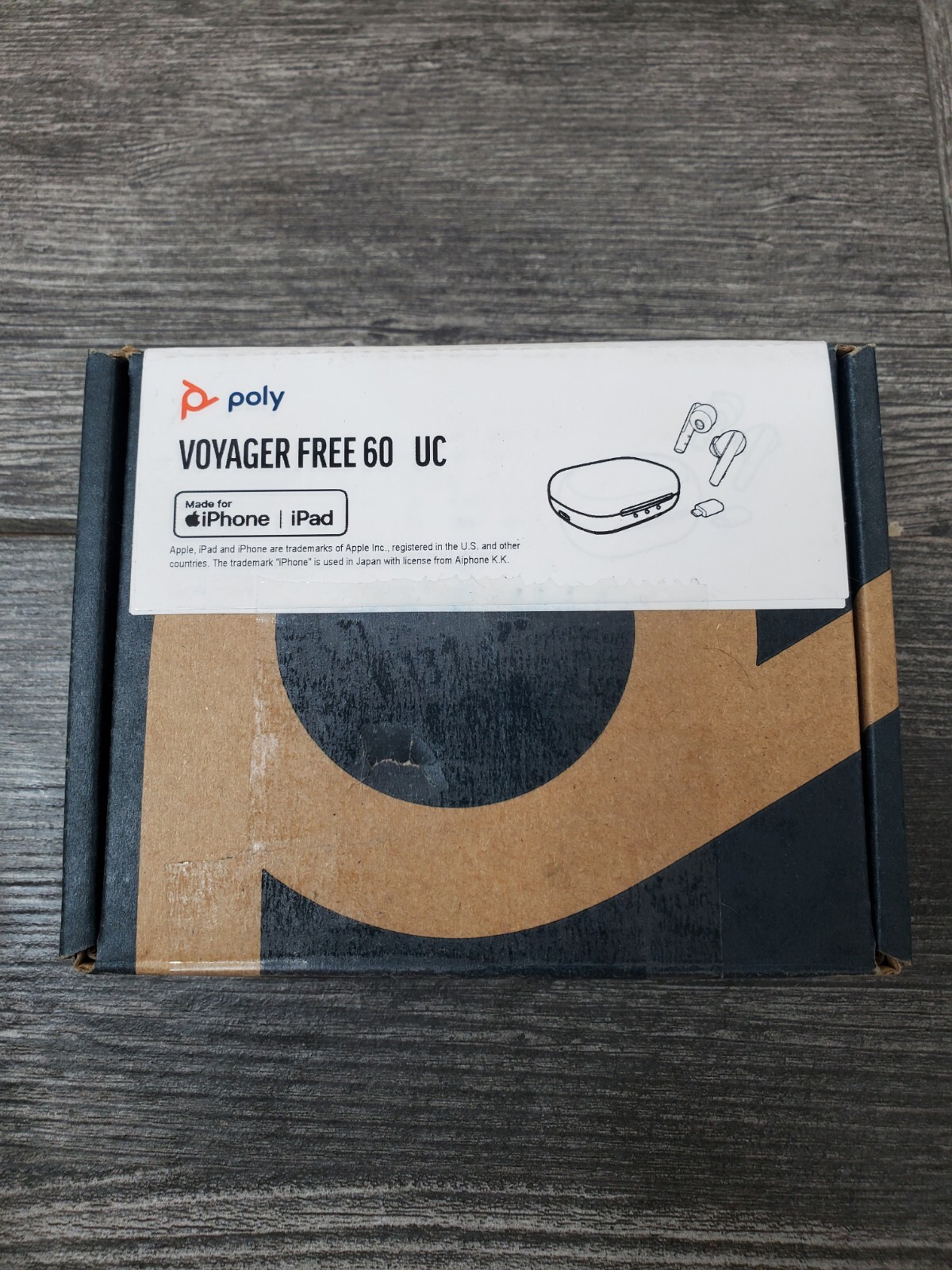 Poly Voyager Free 60 UC Earbuds With BT700 USB-A Adapter & Charge Case 