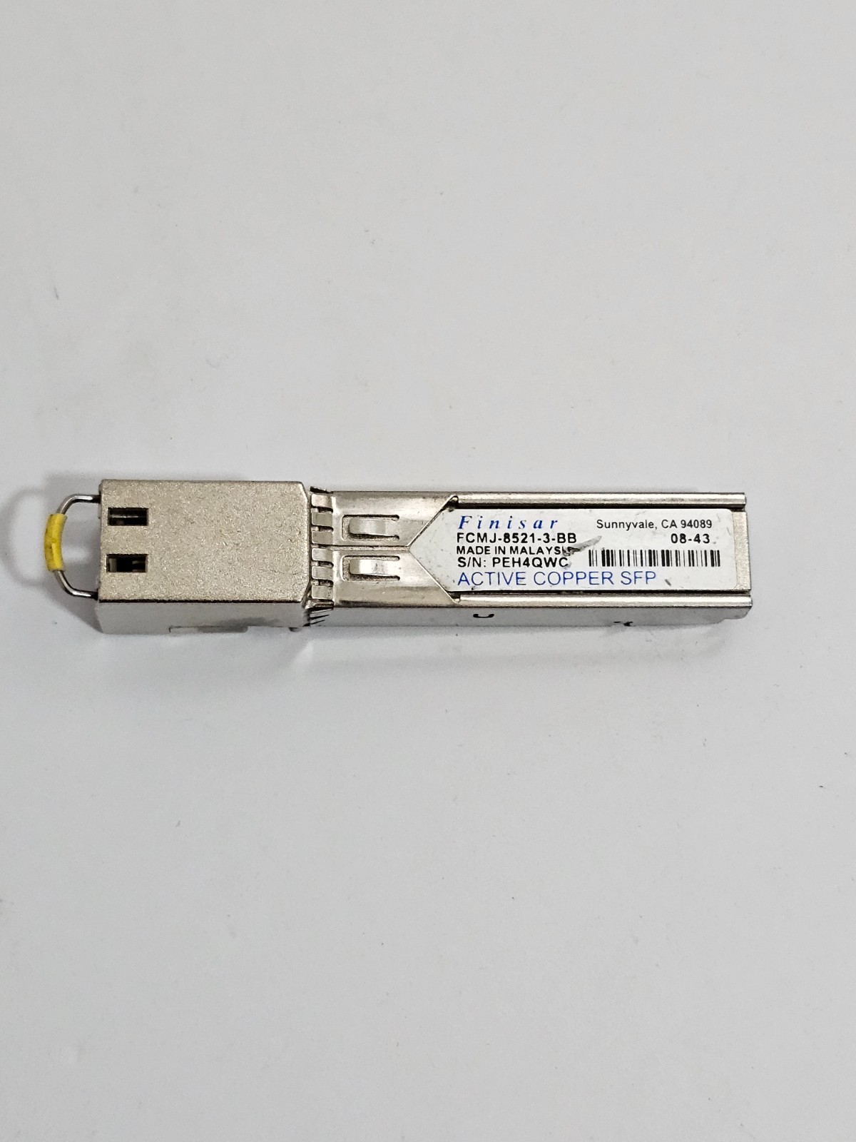 Finisar FCMJ-8521-3-BB 1000BASE-T Copper SFP Transceiver