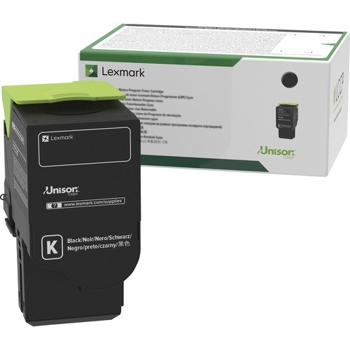 Lexmark Unison Original Standard Yield Toner Cartridge - Black - 1 Each
