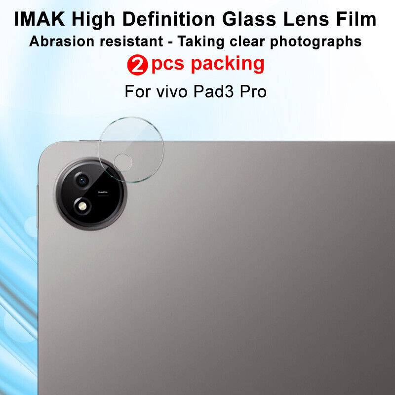 IMAK High Definition Glass Lens Film Camera Protector For vivo Pad3 Pro