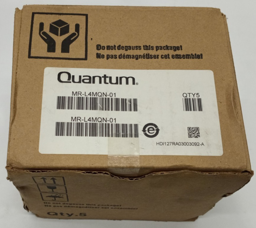 NEW Open Box Lot of 5 Quantum Ultrium 4 Data Cartridge 800/1600 GB N2216 C9