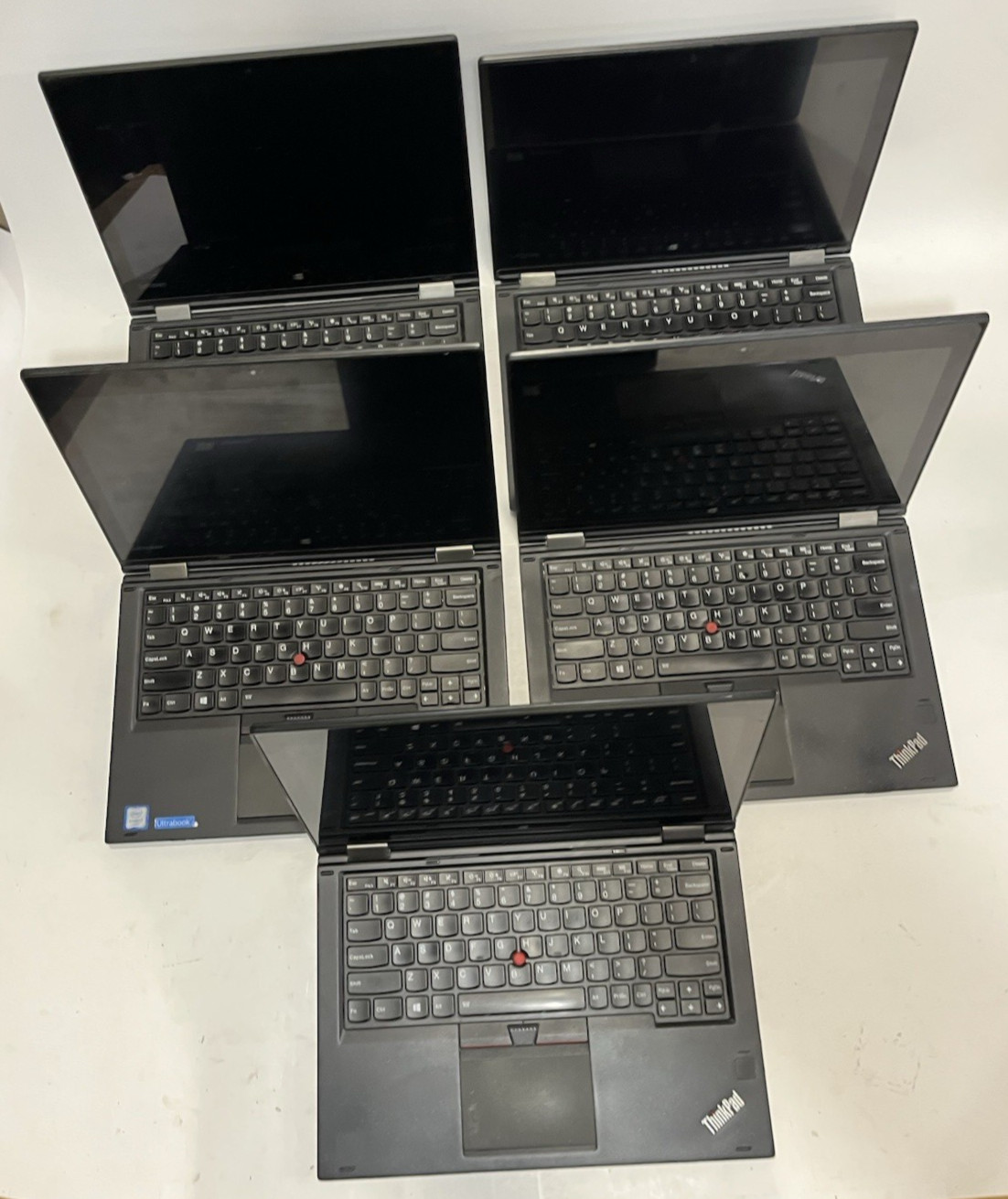 LOT OF 5 Lenovo ThinkPad Yoga 260 2n1 FHD Touch i7-6500U | 256GB | 8GB | W11P