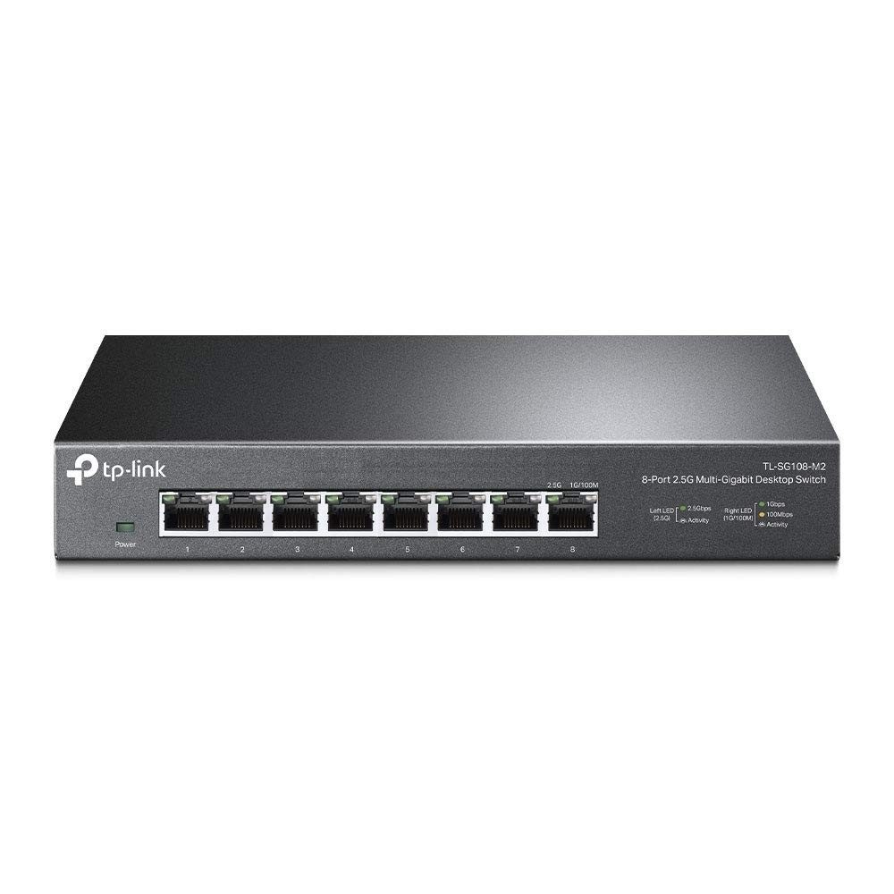 TP-LINK TL-SG108-M2 8-PORT 2.5G MULTI-GIGABIT DESKTOP SWITCH NEW