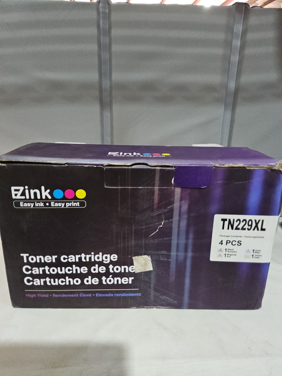 +EZink Premium Toner Cartridge TN229XL 4 PCS