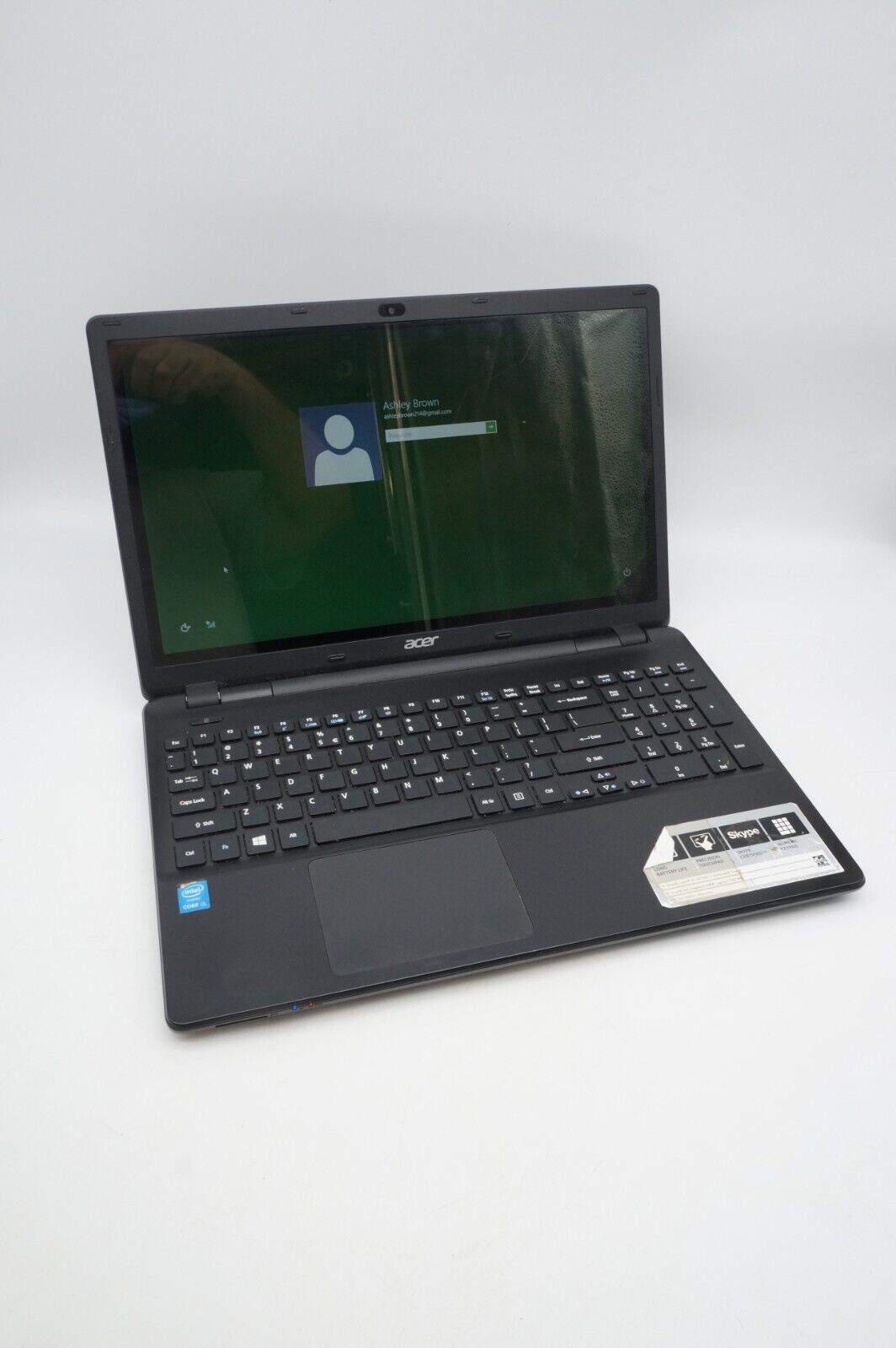 ACER ASPIRE E15 TOUCH Laptop Core i5-4210U @1.70 GHZ 4GB RAM 500 GB HD AS IS