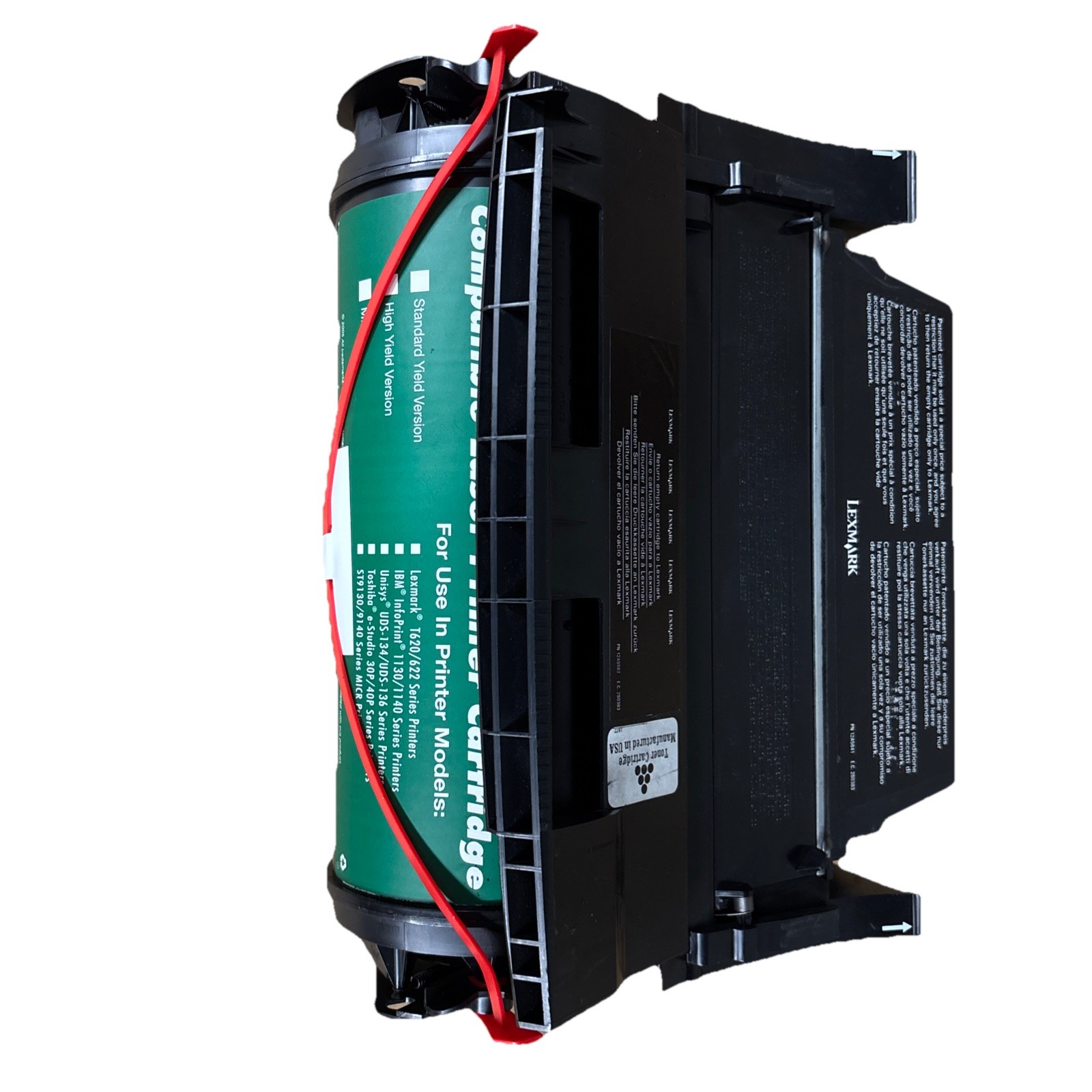 Premium Compatible Black Toner Cartridge For Lexmark T620 / T622 Printer