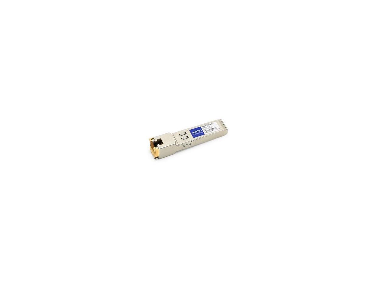 AddOn Meraki now Cisco MA-SFP-1GB-TX Compatible 1000Base-TX SFP Transceiver (Cop