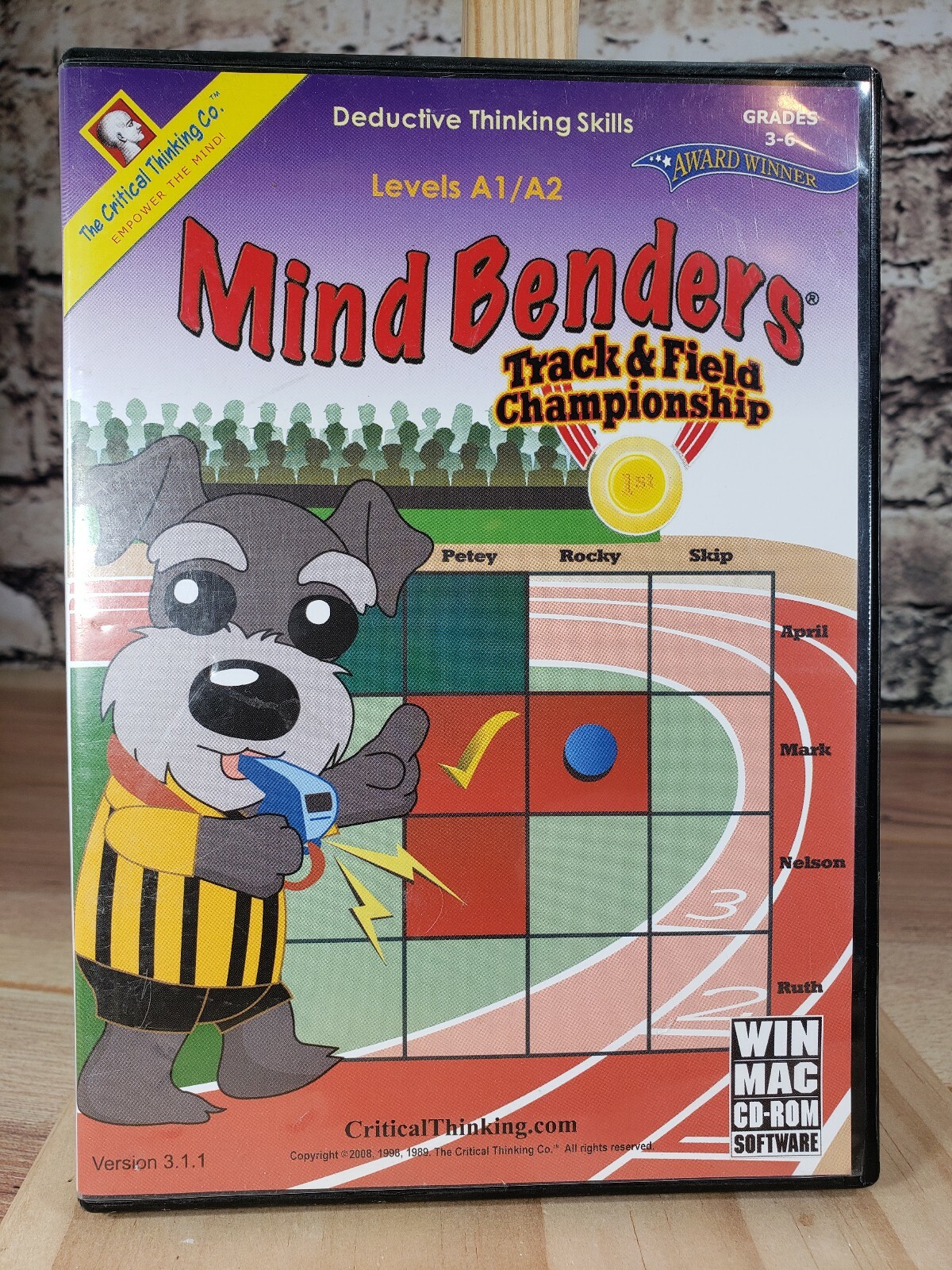 MIND BENDERS: TRACK & FIELD CHAMPIONSHIP, LEVELS A1/A2, GRADES By Critical