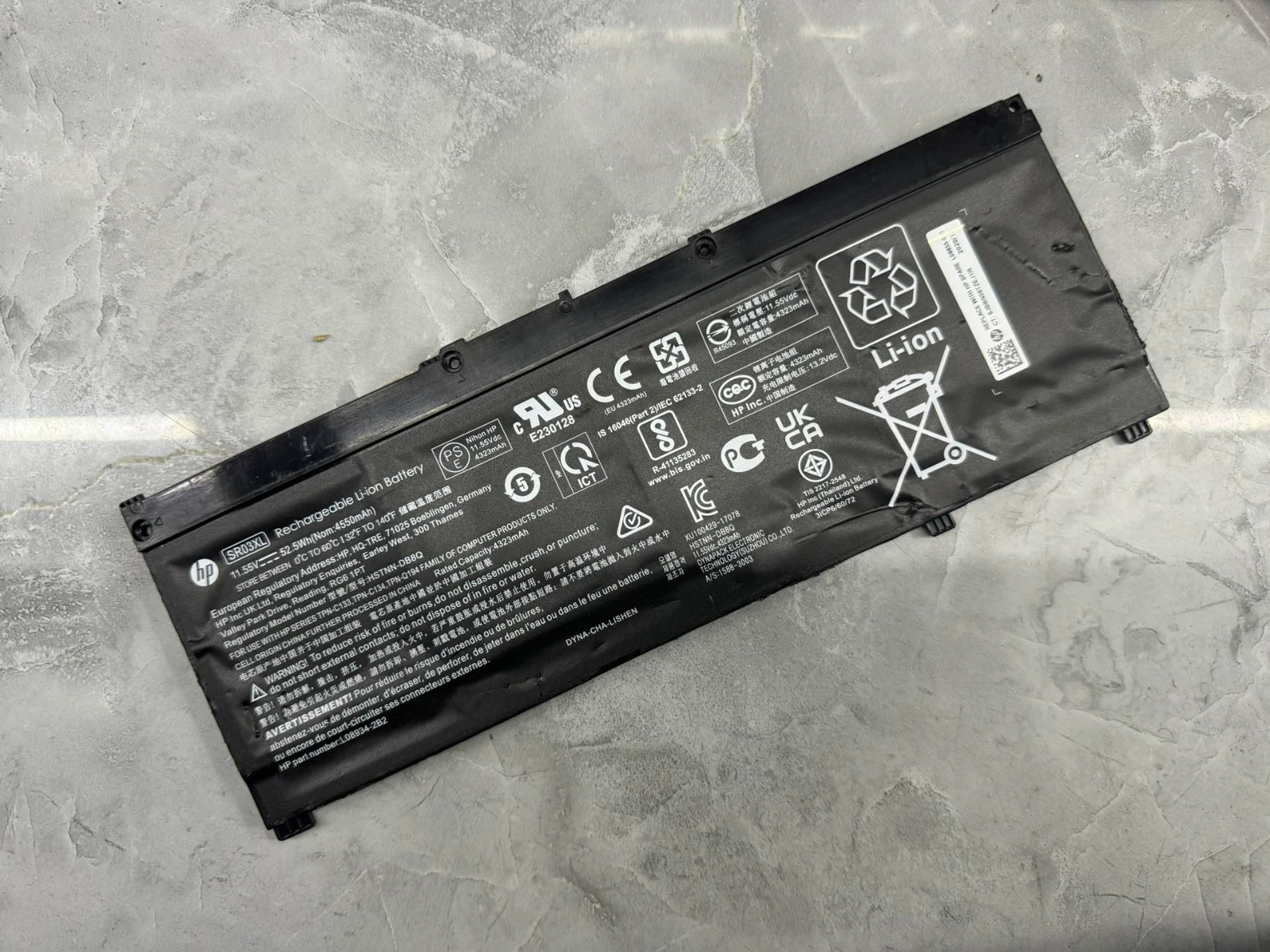 NEW Genuine OEM SR03XL Battery For HP Pavilion 15-cx 17-cd L08855-855 HSTNN-IB8L