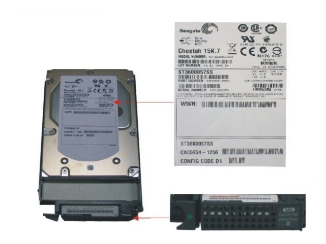 Fujitsu ETERNUS CA07237-E062 CA05954-1256 600GB NEW