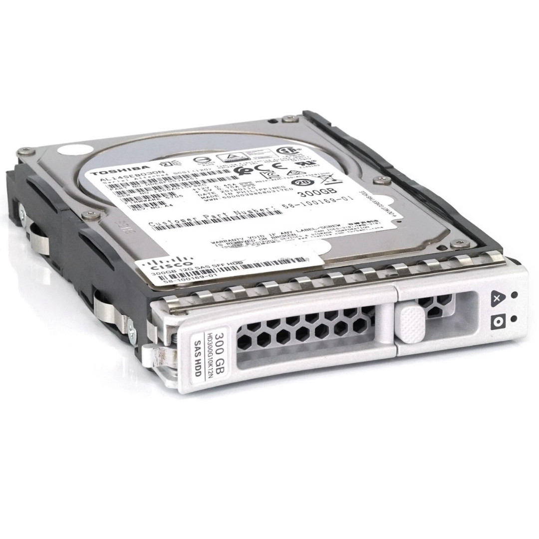Cisco UCS-HD300G10K12N 300GB 10K 12Gb/s SFF 2.5" SAS Enterprise HDD ST300MM0008