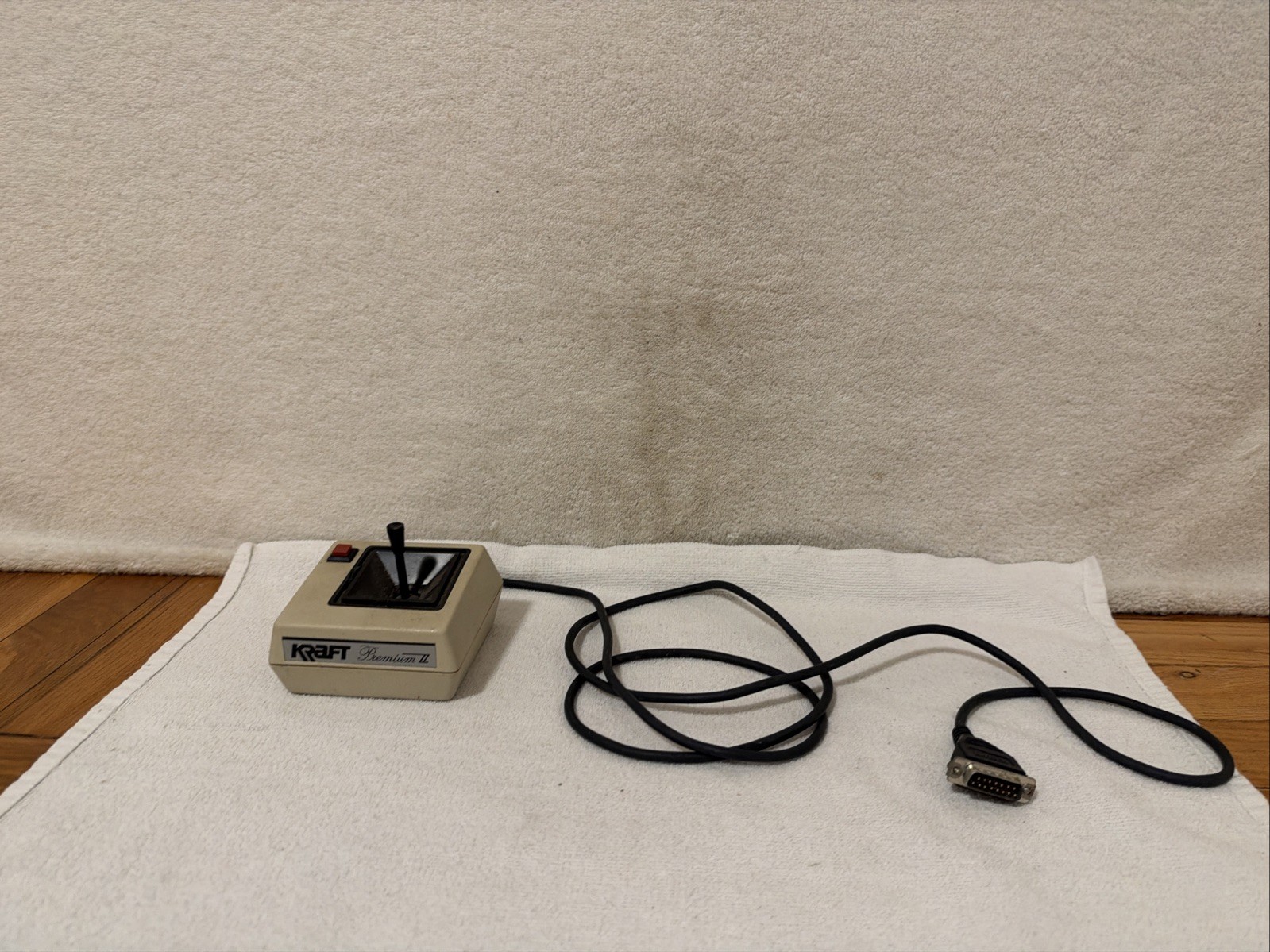 Kraft Premium II Vintage Computer Joystick — Apple II / IBM PC Compatible WORKS