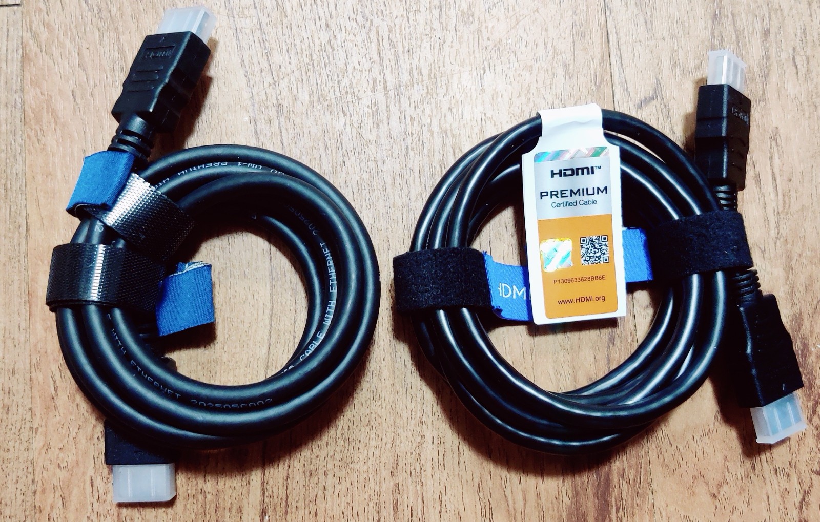 X2 HDMI to HDMI Premium Certified Cable With Ethernet 6ft JHDPK20072-TCSP