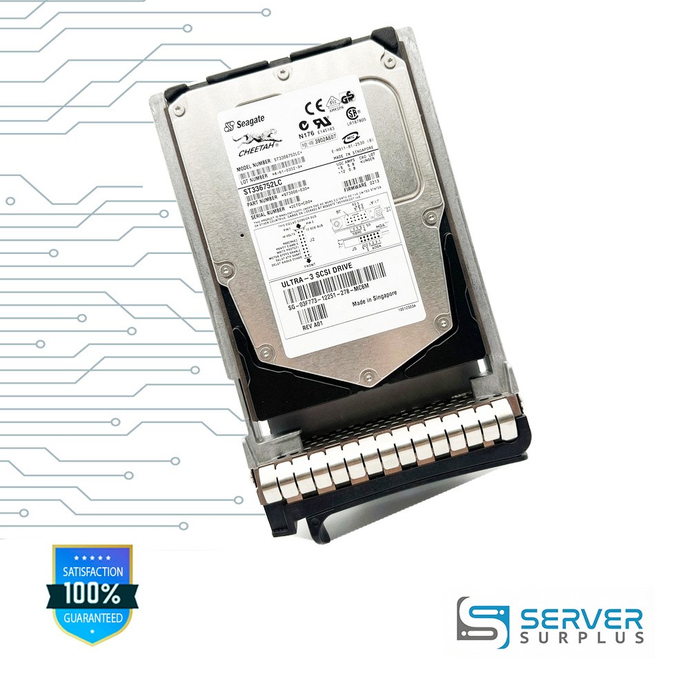 Seagate Cheetah SCSI 3.5 in Enterprise HDD | ST336752LC