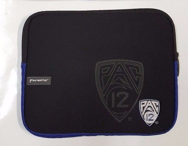 PAC 12 Imprinted NetBook Tablet Sleeve Bag Fits 9" - 11" 2Pocket Ghosting