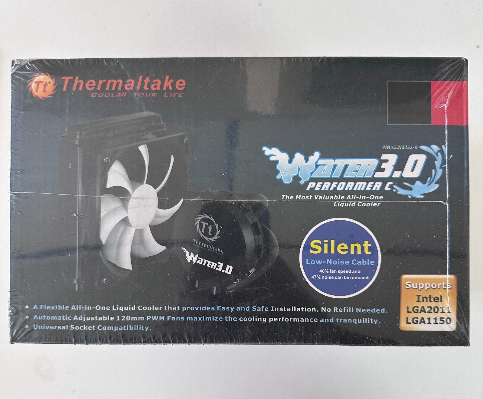 Thermaltake CLW0222-B Water 3.0 Performer C (New Sealed) CPU Cooler