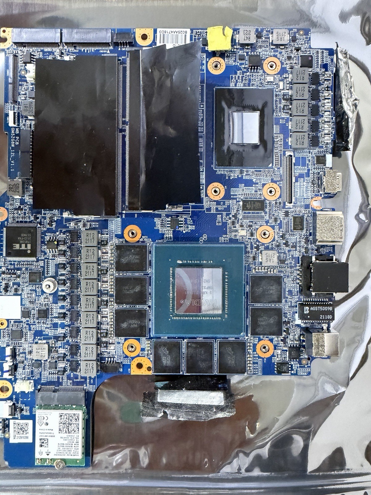 MAINGEAR VECTOR PRO MG-VCP17A RTX 3070 MOTHERBOARD FOR PARTS DEAD DOES NOT POST