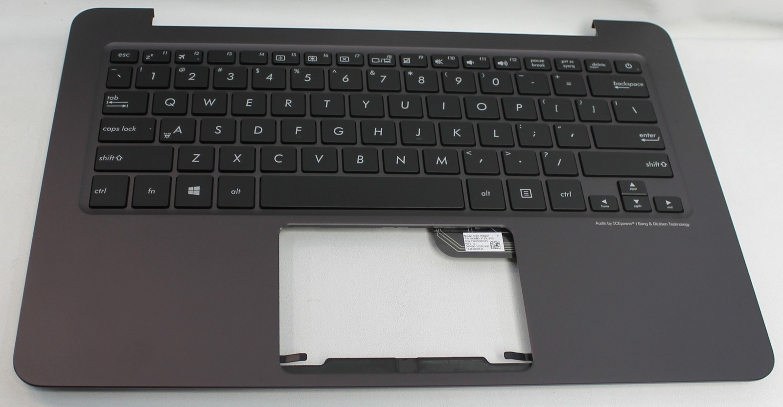 13NB0AB1AM0201 Asus Palmrest Top Cover K/B (Us) Module/As With Black"GRADE A"