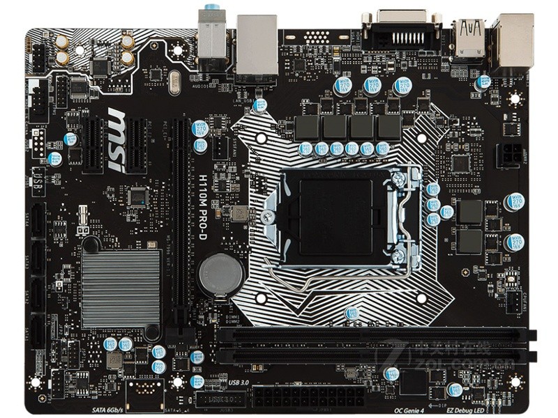 For MSI H110M PRO-D motheboard H110 LGA1151 2*DDR4 32G DVI M-ATX Tested ok