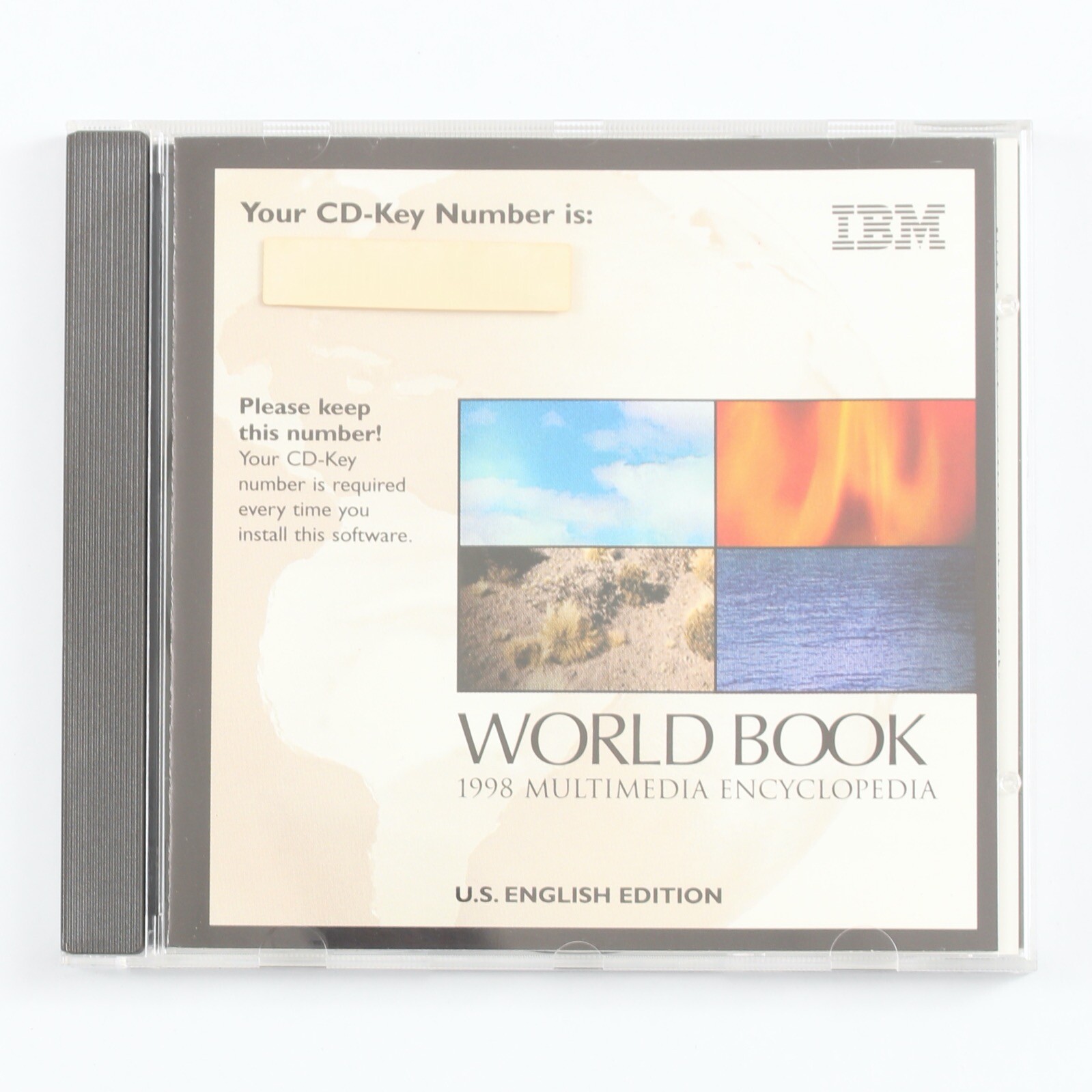 IBM World Book 1998 Multimedia Encyclopedia CD-ROM Software for PC