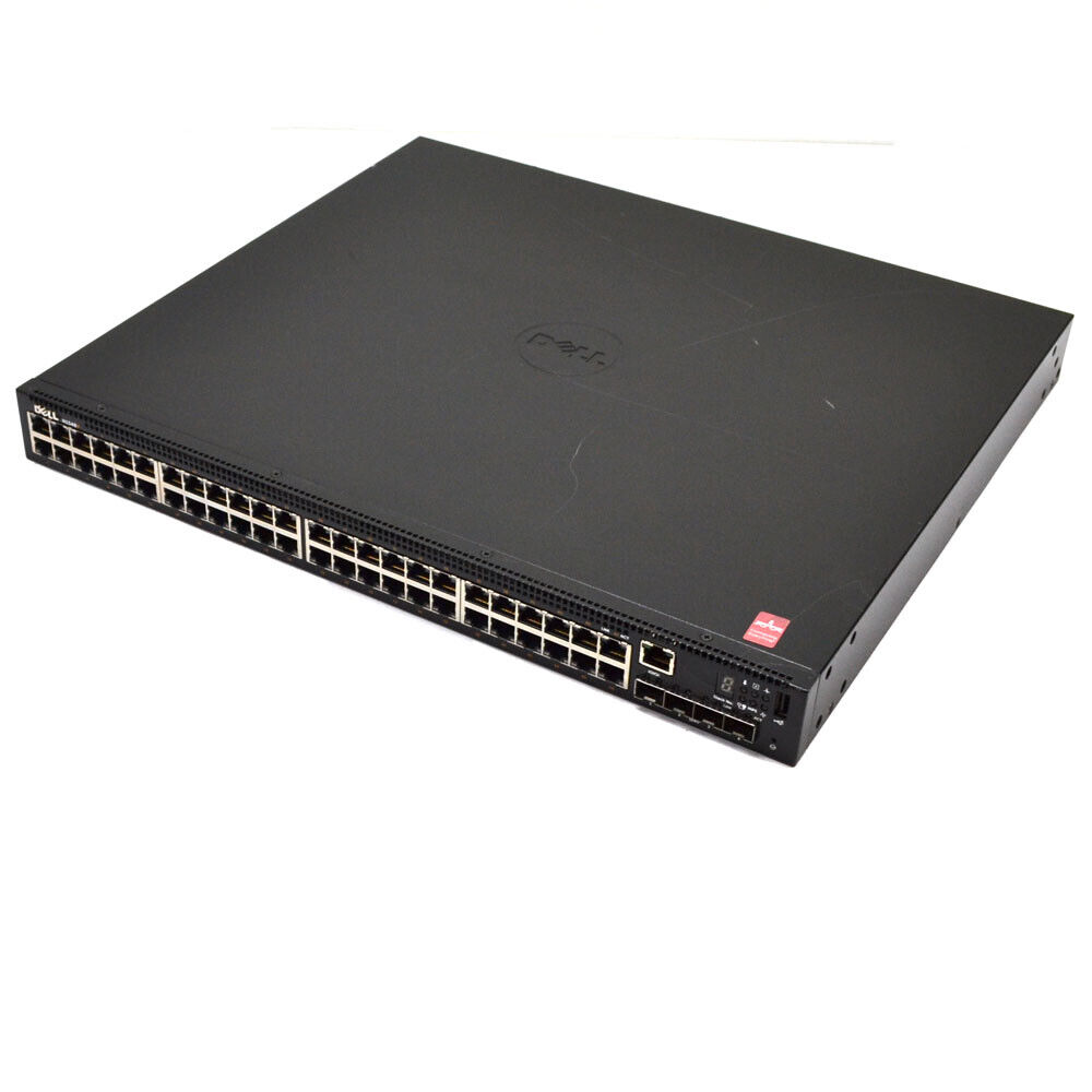 Dell N1548P PowerSwitch Gigabit Ethernet Switch 48-Ports 10/100/1000 PoE+ SFP+