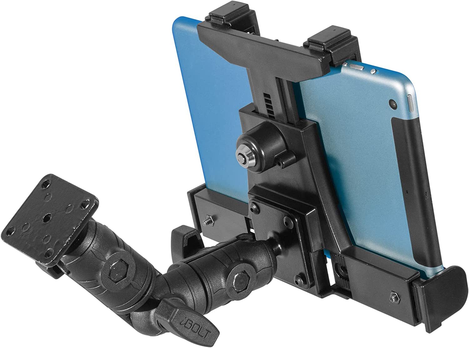 iBOLT Dockín Lock DynaMount 360 AMPS w/ 6"  Multi-Angle Arm Drill Base Mount