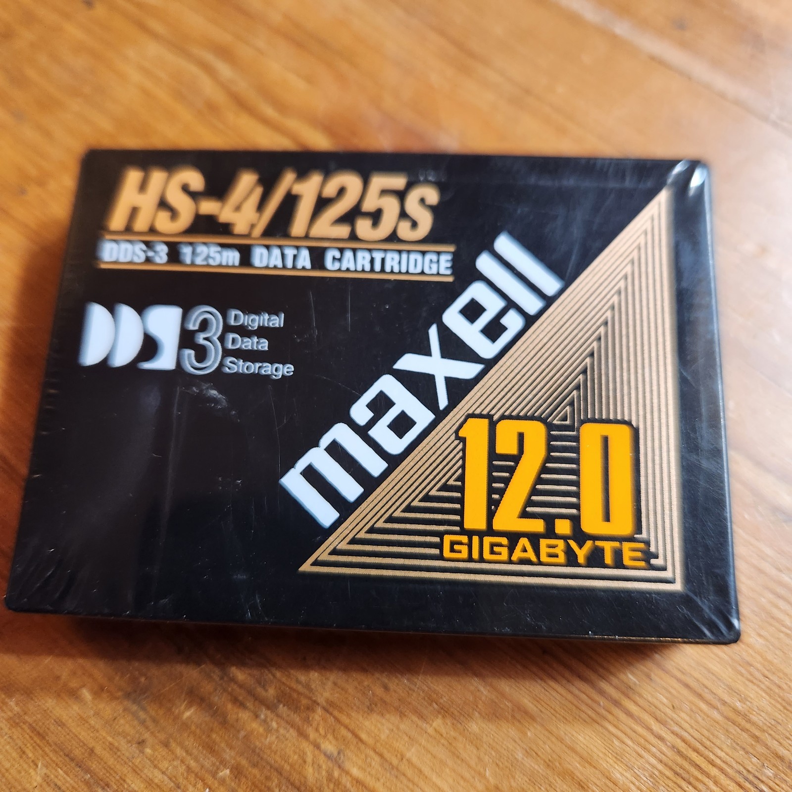Maxell HS-4/125S DDS-3 12GB Data Cartridge Tape 125m NEW Sealed Made in Japan