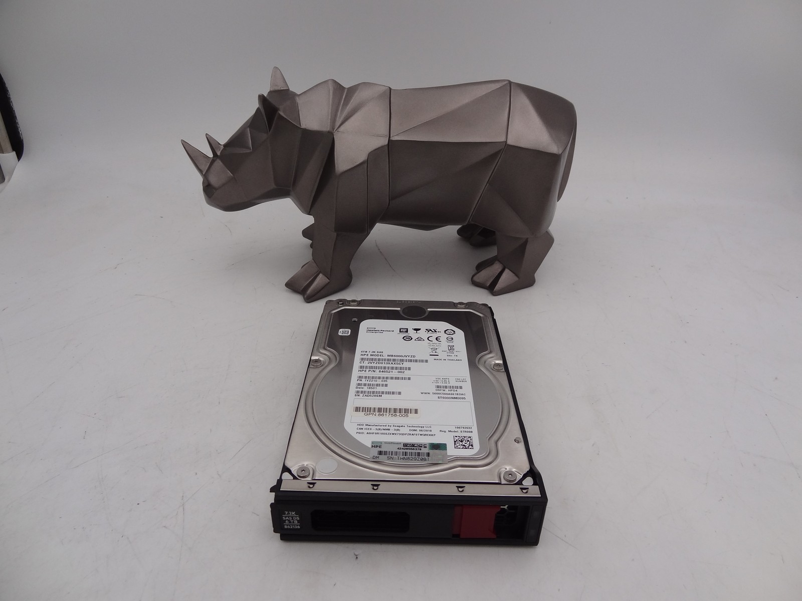 862136-001 6TB SAS 12G Business Critical 7.2K LFF 861746-B21