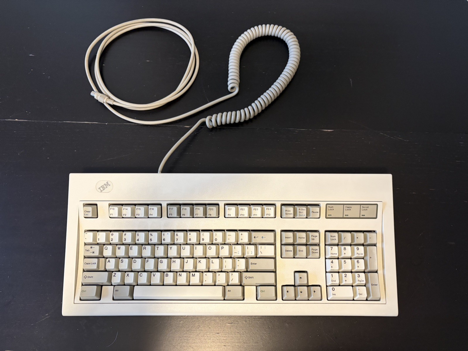 IBM Model M Keyboard 1391580 - 1984 Pre Owned - Mint Condition