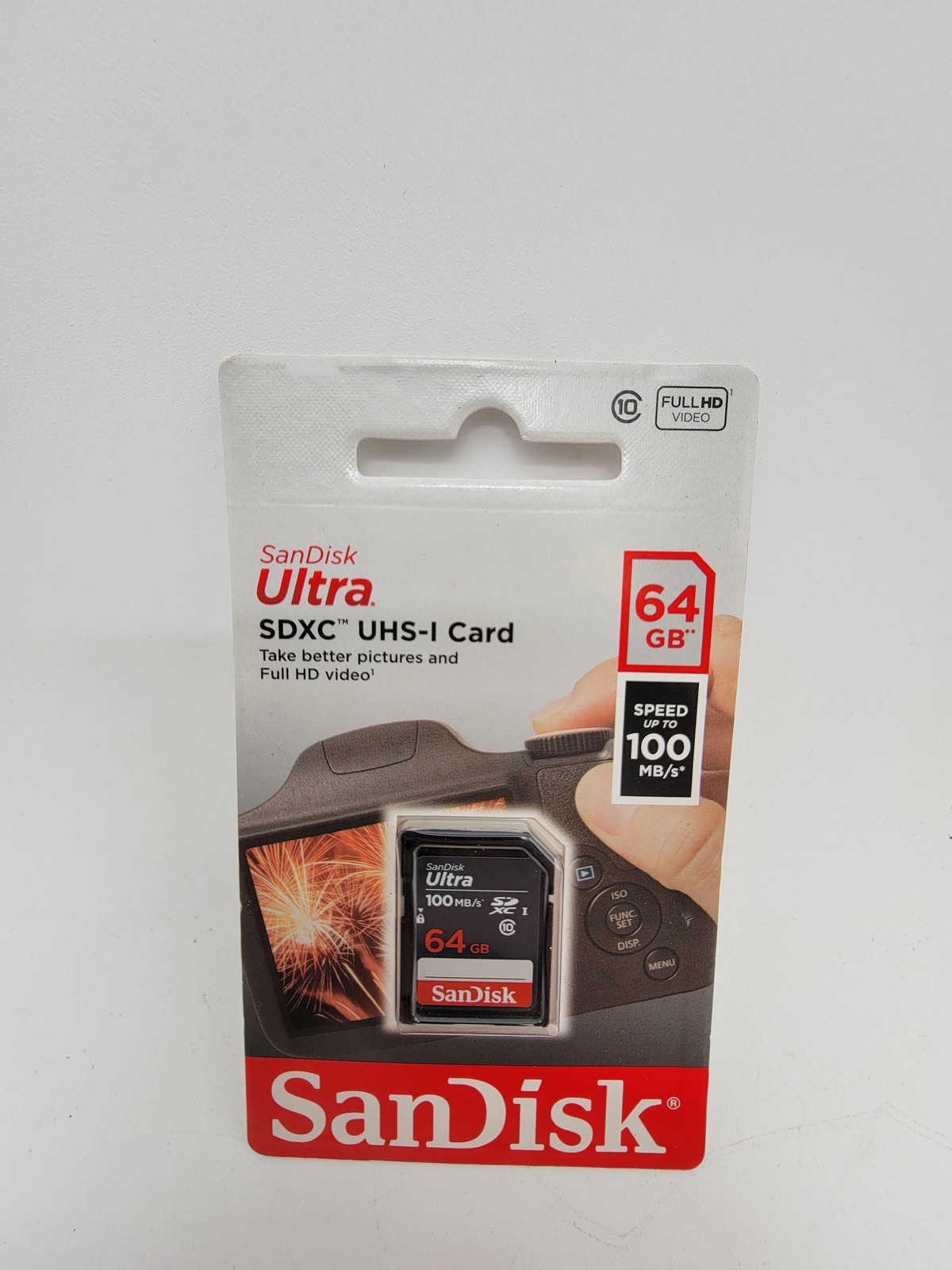 SanDisk Ultra 64GB SDXC UHS-I Memory Card 100MB/s Class 10 Full HD Video NEW