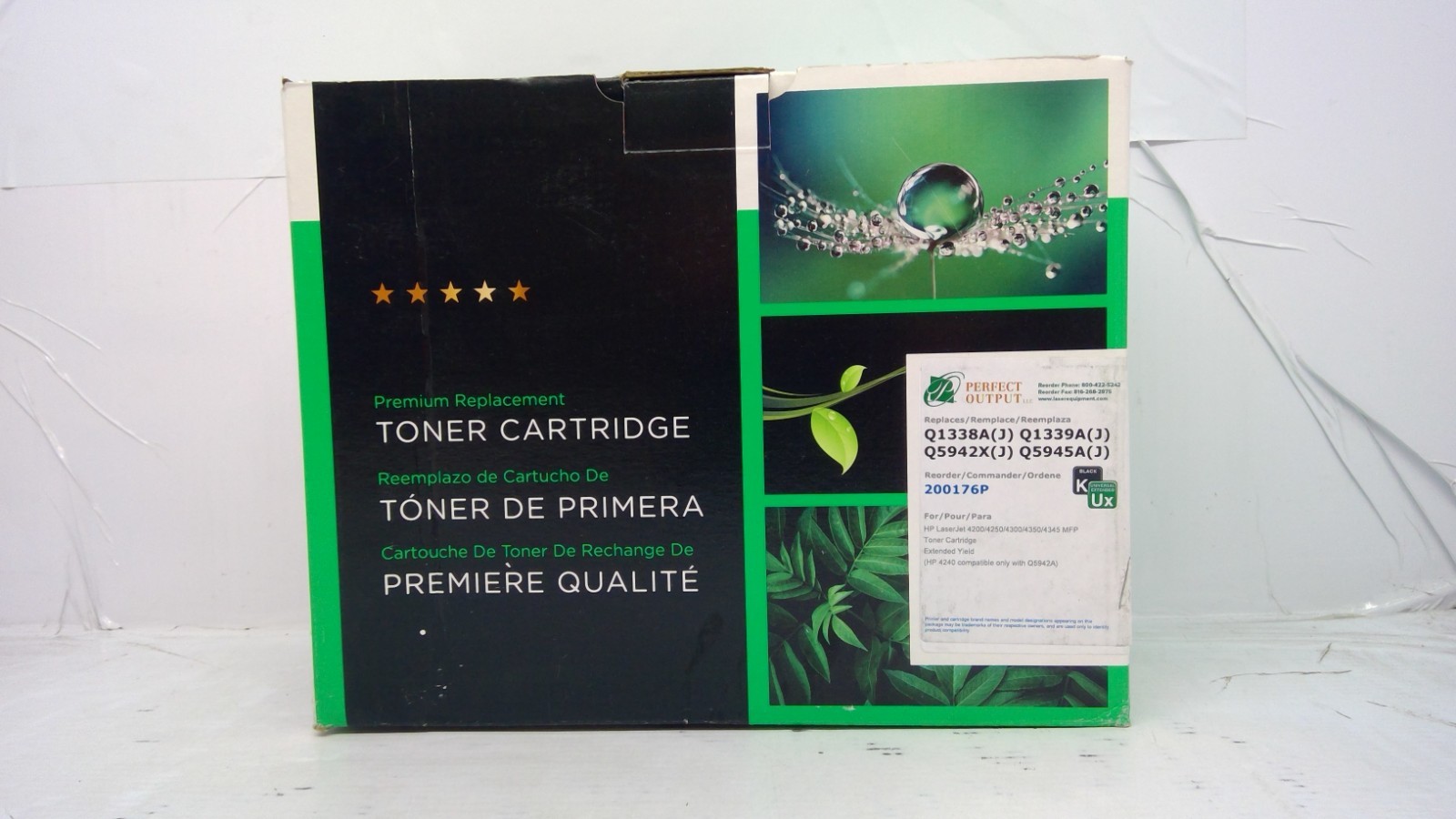 Clover Compatible High Performance Black Extra High Yield Toner 200176P