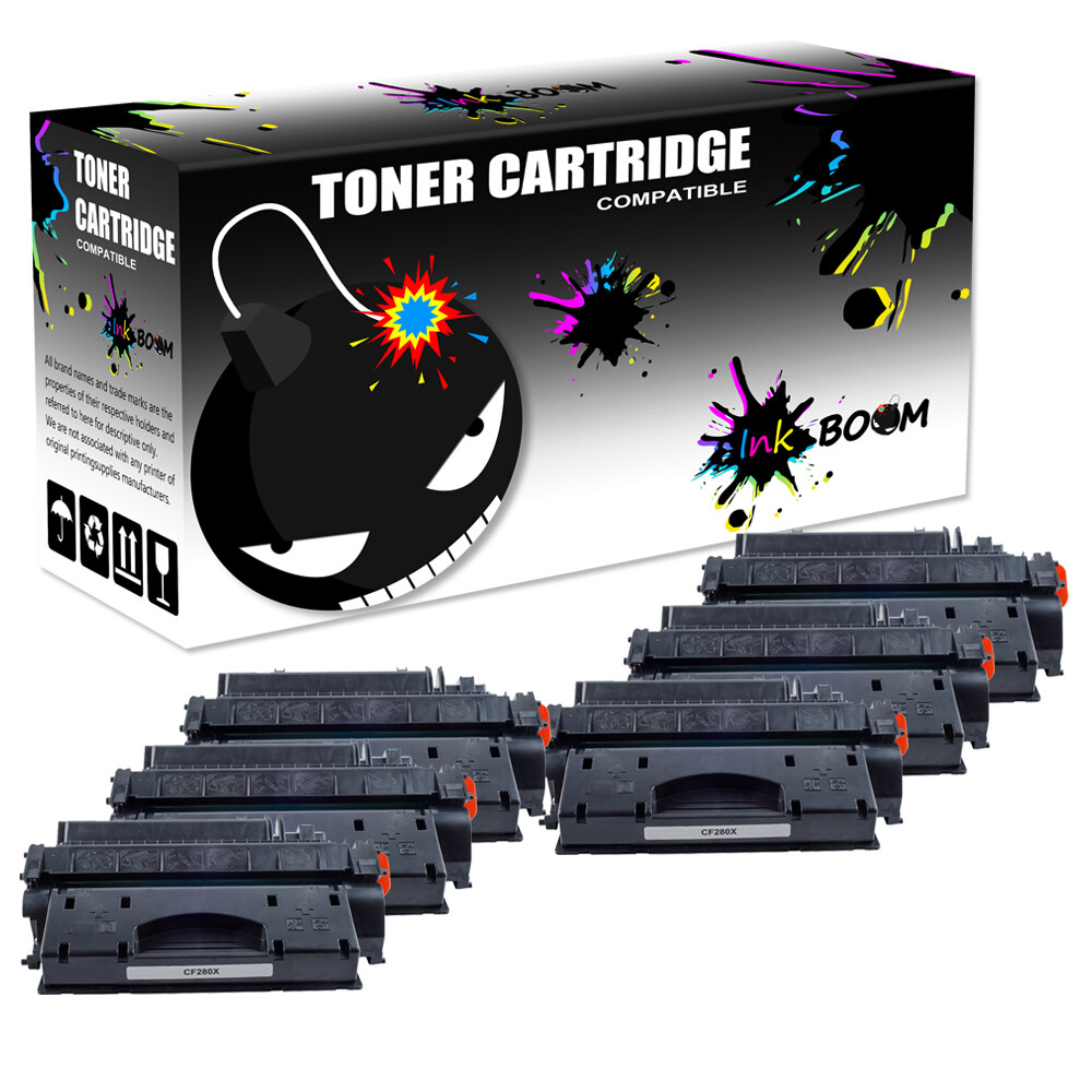 6BK Toner Cartridge replace for HP CF280X 80X LaserJet 400 M401n M425dn M425dw