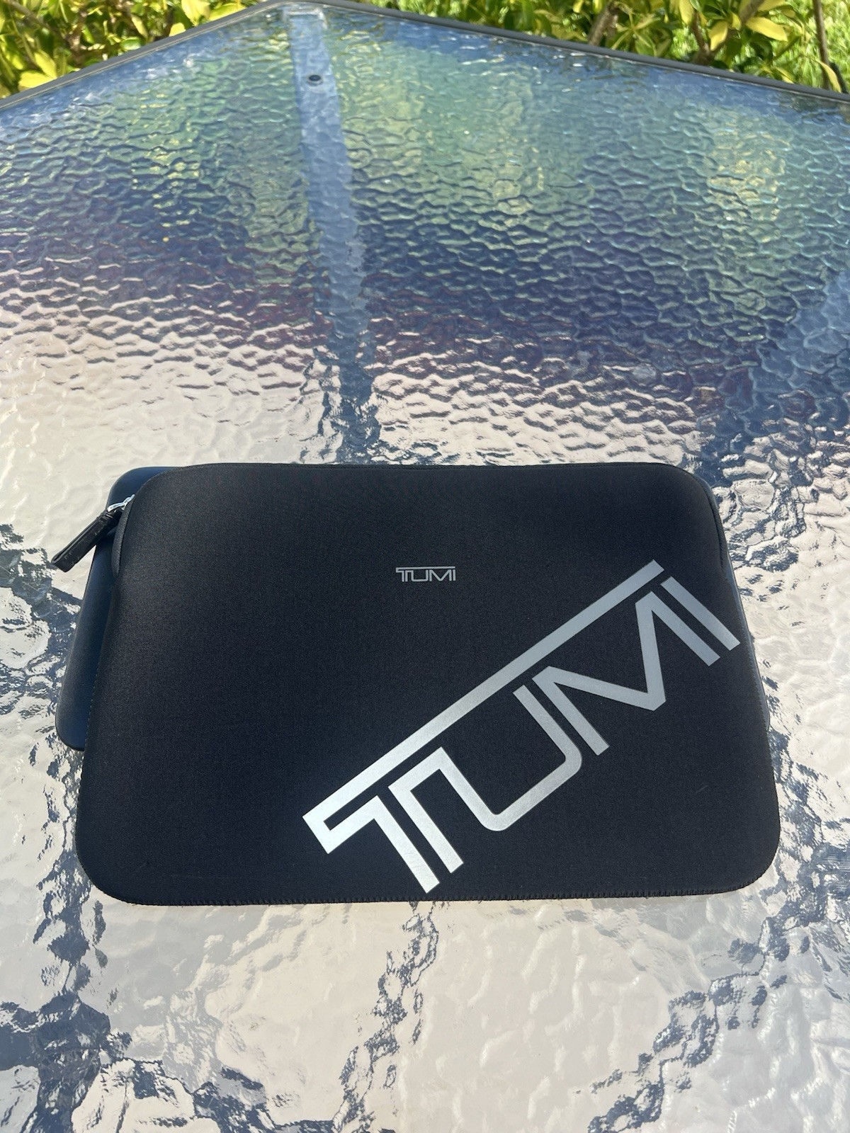 Tumi Alpha Black ipad Tablet Case Laptop Sleeve Portfolio Rare
