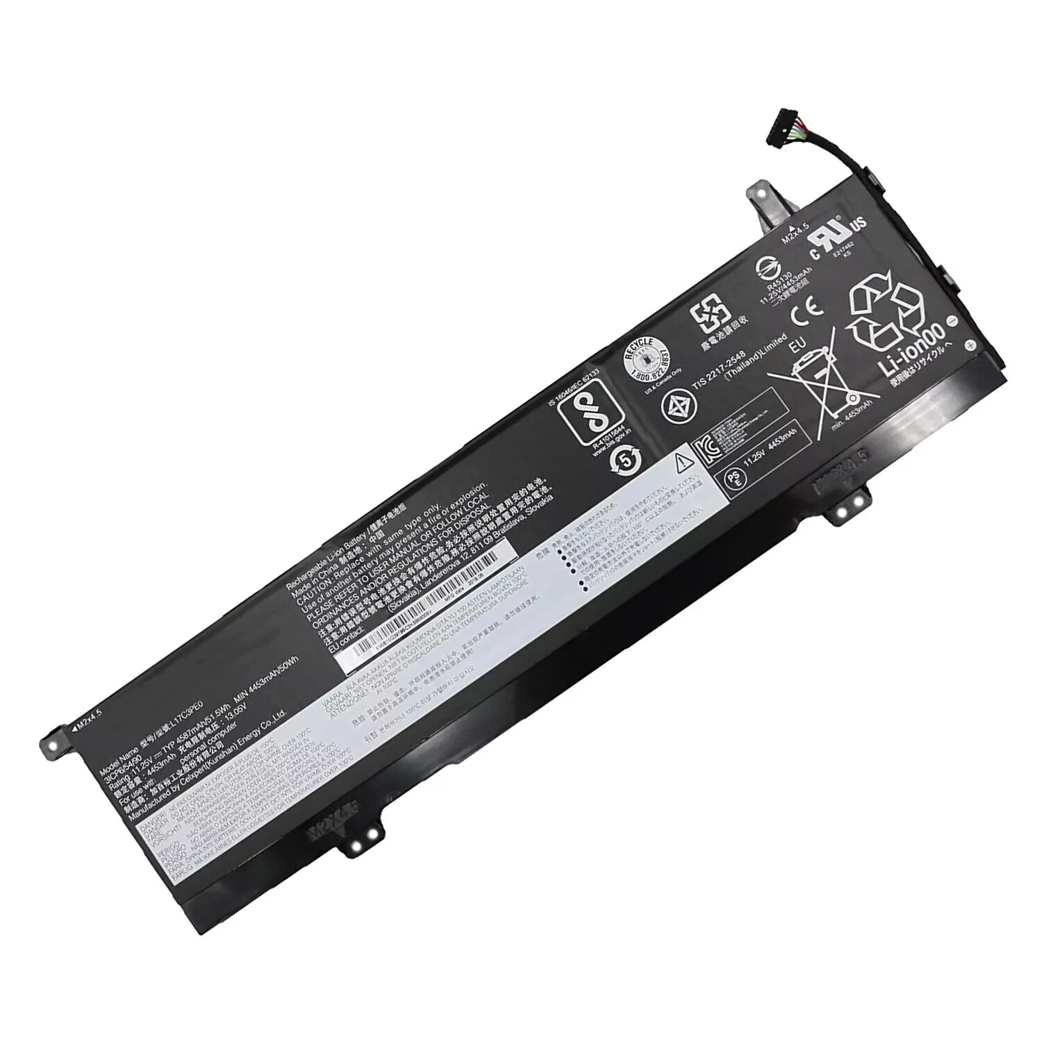 Genuine L17C3PE0 L17L3PE0 Battery for Lenovo Yoga 730-13IKB 730-15IWL 730-15IBK