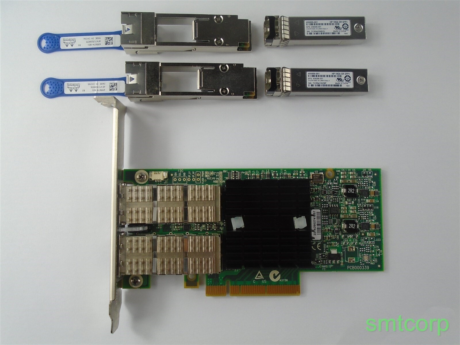 HP 656089-001 Infiniband 10/40GB DP NIC 649281-B21+ QSFP /SFP's