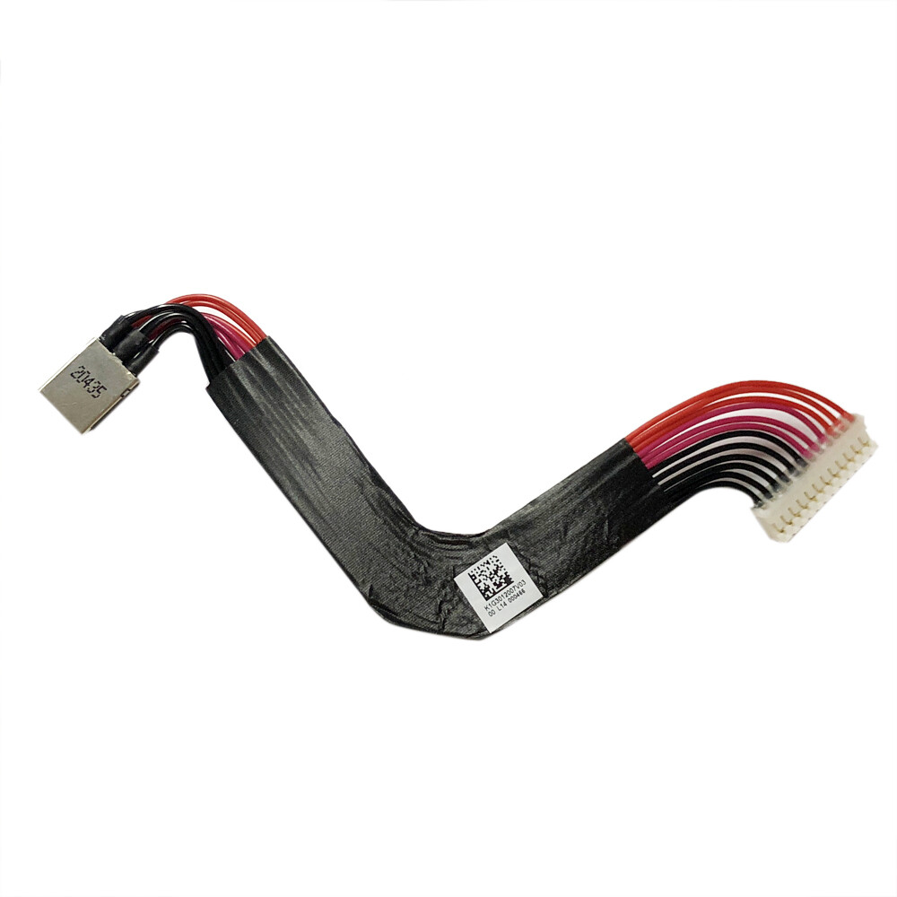 For MSI GE75 RAIDER MS-17E2 K1G3012007V03 US DC Jack w/Cable Charging Port 12pin