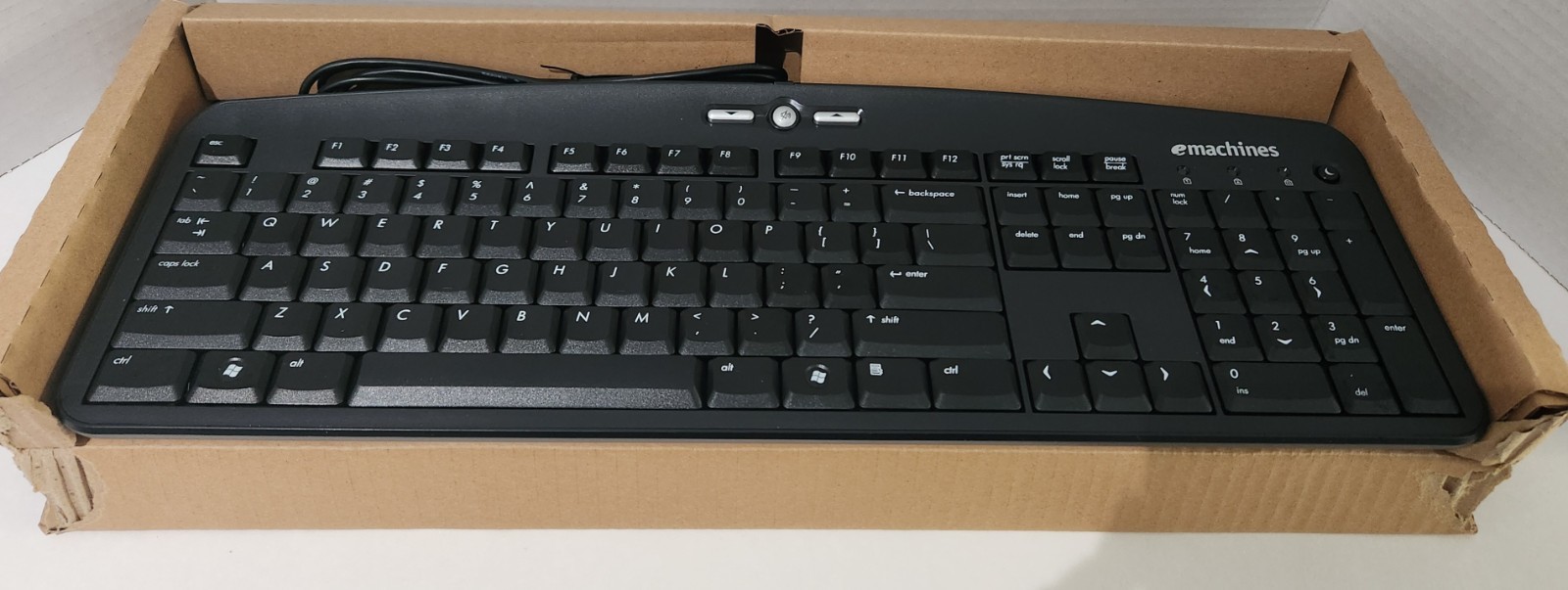 Emachines Black Wired Keyboard